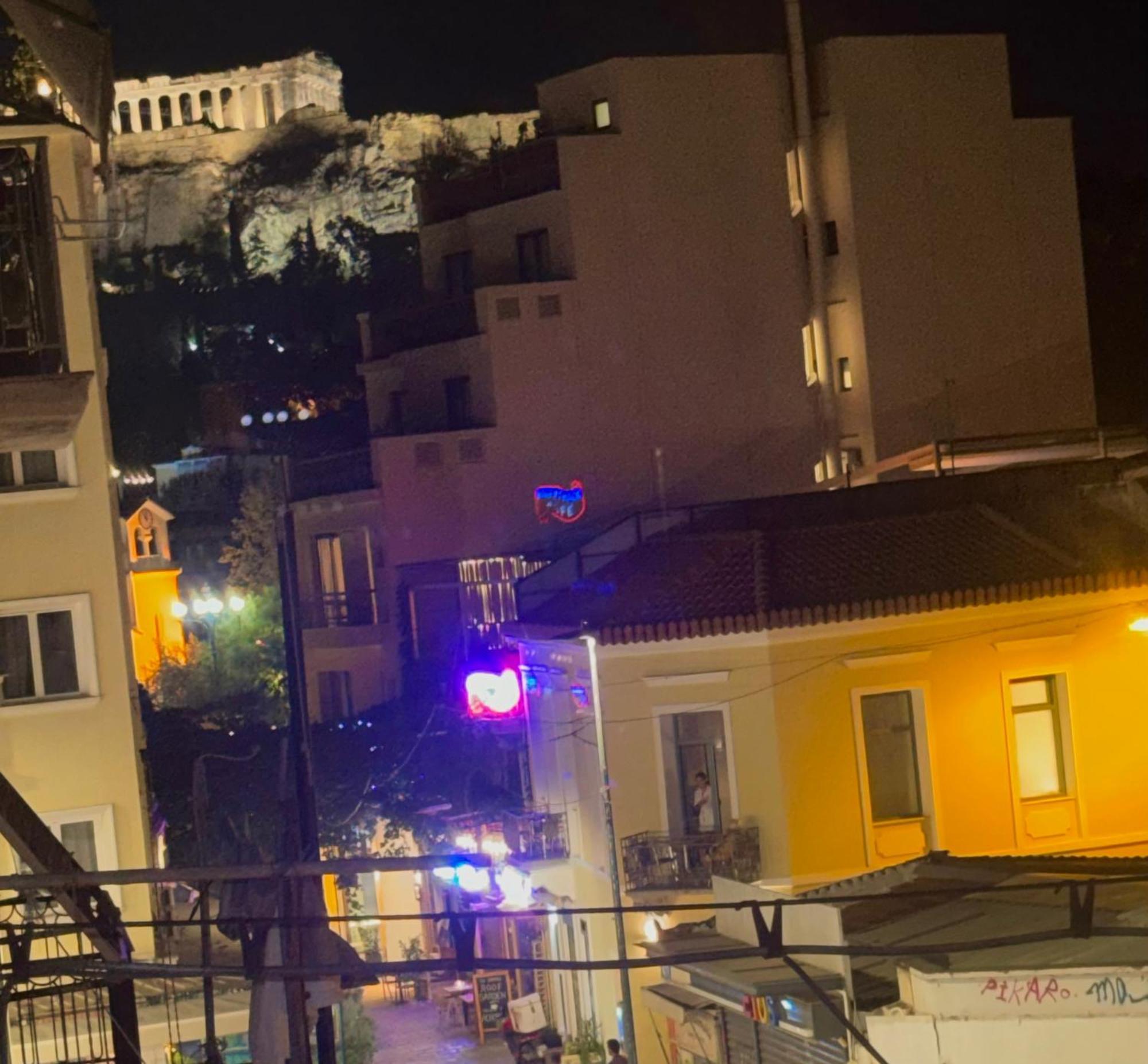 Grace Apartment Next To The Akropolis Aten Exteriör bild