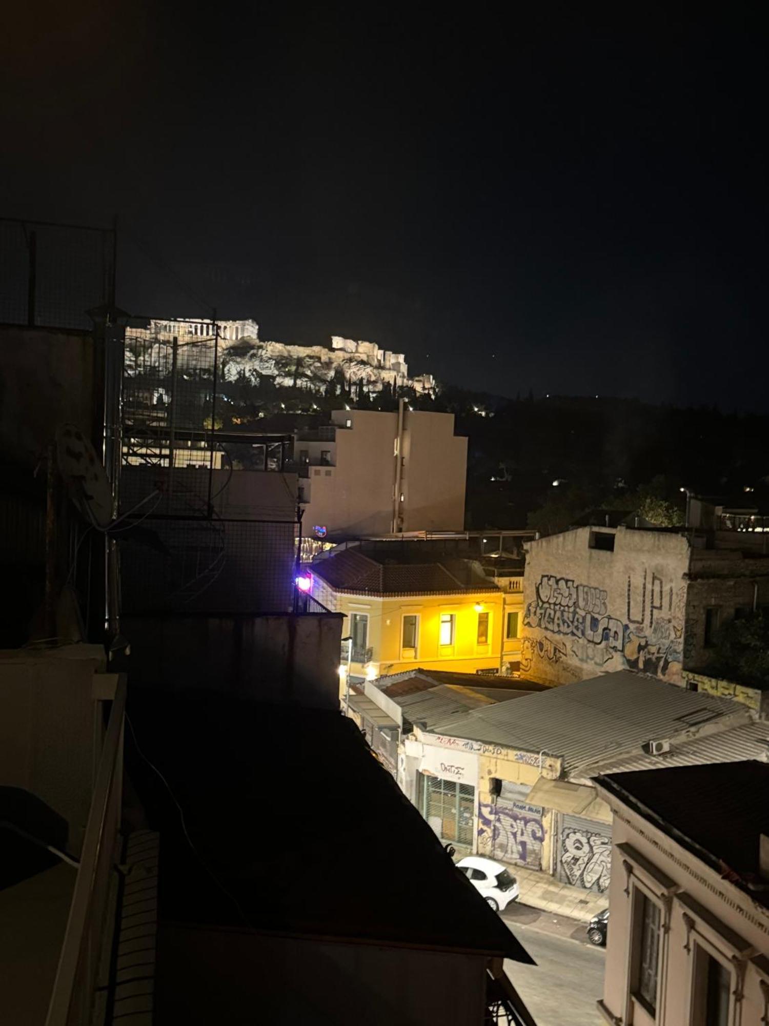 Grace Apartment Next To The Akropolis Aten Exteriör bild