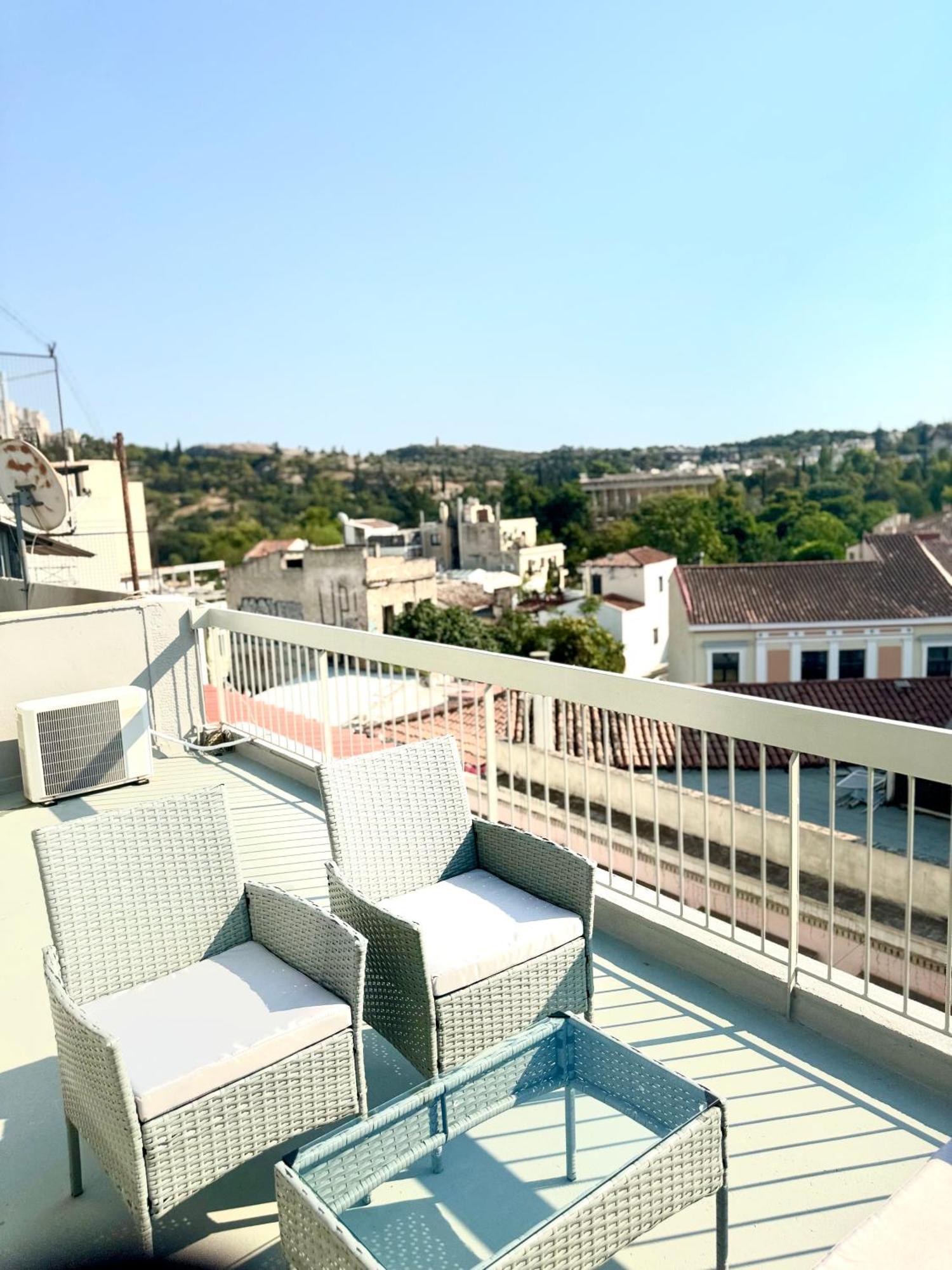 Grace Apartment Next To The Akropolis Aten Exteriör bild