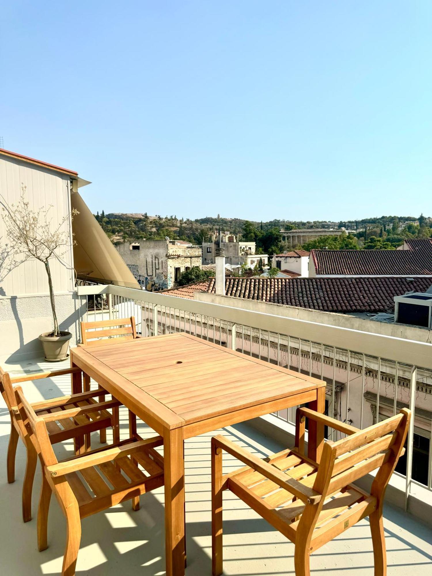 Grace Apartment Next To The Akropolis Aten Exteriör bild